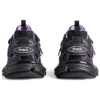 Track Sock Sneakers “Zwart en lichtpaars breiwerk en nylon” 736328W3SKC1058