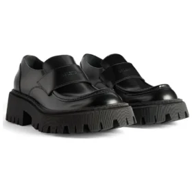Tractor Loafers “Zwart glad kalfsleer” 760433WA8E91000