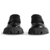 Tractor Loafers “Zwart glad kalfsleer” 760433WA8E91000