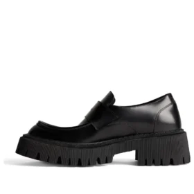 Tractor Loafers “Zwart glad kalfsleer” 760439WA8E91000
