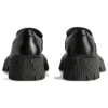 Tractor Loafers “Zwart glad kalfsleer” 760439WA8E91000