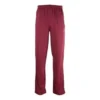 Trainingsbroek met geborduurde panelen “Burgundy White” 601609TGV046260