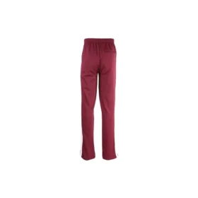 Trainingsbroek met geborduurde panelen “Burgundy White” 601609TGV046260