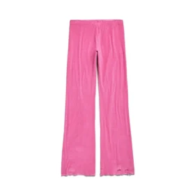 Trainingsbroek met lage taille “Donkerroze” 791750TQVX45803