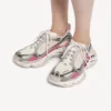 Triple S.2-Sneaker met kleurverloop voor dames in paars