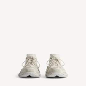 Triple S.2-Sneaker voor heren in eierschaalkleur