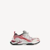 Triple S.2-Sneaker voor heren in grijs/rood/wit