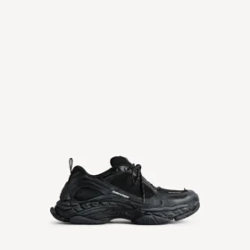Triple S.2-Sneaker voor dames in zwart/donkergrijs
