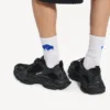 Triple S.2-Sneaker voor heren in zwart/donkergrijs