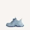 Triple S canvas sneaker voor heren in blauw