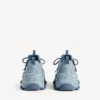 Triple S canvas sneaker voor heren in blauw