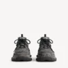 Triple S canvas sneaker voor heren in zwart