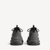 Triple S canvas sneaker voor heren in zwart
