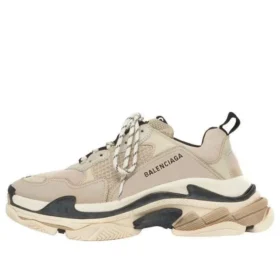 Triple S Daddy-schoenen Beige/Zwart 524039W09OM9787