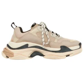 Triple S Daddy-schoenen Beige/Zwart 524039W09OM9787
