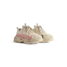 Triple S Diy Metal “Beige Rood Zwart” 524039W2FAY9016
