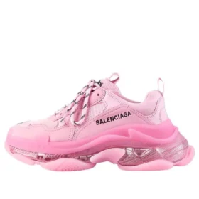 Triple S “Doorzichtige zool – Roze” 544351W2GA15760