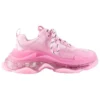Triple S “Doorzichtige zool – Roze” 544351W2GA15760