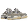 Triple S-muiltjes “Grijsblauw met dubbel schuim en mesh” 755687W3SM11259