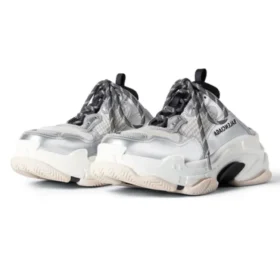 Triple S-muiltjes “Silver” 755686W2FWM8191