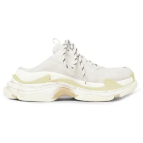 Triple S-muiltjes “White Double Foam and Mesh” 755686W3SM29097
