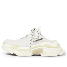 Triple S-muiltjes “White Double Foam and Mesh” 755687W3SM29097