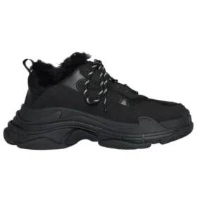 Triple S “Nepbont – Zwart” 668562W3CQ51000
