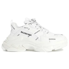 Triple S-Sneaker “All Over Logo – White” 524039W2FA19010