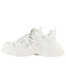 Triple S-sneaker “Allover Logo – White” 536737W2FA19010