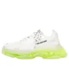 Triple S-Sneaker “Clear Sole – White Fluo Yellow” 541624W2FR19073