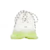 Triple S-Sneaker “Clear Sole – White Fluo Yellow” 541624W2FR19073