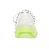 Triple S-Sneaker “Clear Sole – White Fluo Yellow” 541624W2FR19073