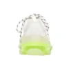 Triple S-Sneaker “Clear Sole – White Fluo Yellow” 544351W2FR19073