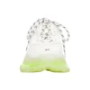 Triple S-Sneaker “Clear Sole – White Fluo Yellow” 544351W2FR19073