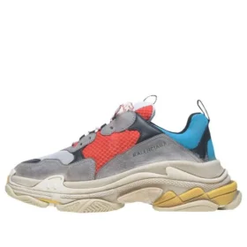 Triple S-Sneaker “Grijs Blauw Rood” 512175W09O24365