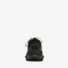 Triple S-Sneaker voor dames met doorzichtige zool in zwart