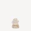 Triple S-Sneaker voor heren met doorzichtige zool  in wit