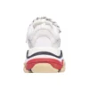 Triple S-sneaker “White Black Red” 533882W09E19000