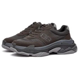 Triple S-Sneakers “Dark Brown Grey” 710157W3CU41819