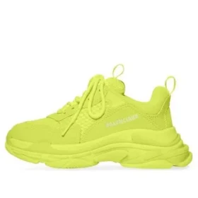 Triple S Sneakers “Fluo Yellow” 654251-W2CA5-7590