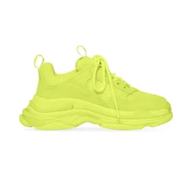 Triple S Sneakers “Fluo Yellow” 654251-W2CA5-7590