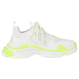 Triple S-Sneakers “Wit fluorescerend geel” 524039W2CA37390