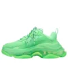 Triple S-sportschoen met doorzichtige zool “Neon Green” 544351W2CF13801
