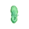 Triple S-sportschoen met doorzichtige zool “Neon Green” 544351W2CF13801
