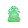 Triple S-sportschoen met doorzichtige zool “Neon Green” 544351W2CF13801