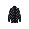 Trui met col en all-over logo “Black White” 621018T15674177