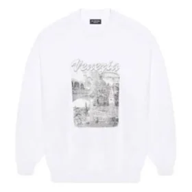 Trui met Venezia-print “White” 652981TKV899094