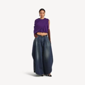 Tulipe-broek voor dames in de kleur ‘dark ocean’