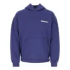 Turn-hoodie met wijde pasvorm “Blauw” 674986TNVB64388