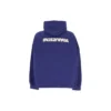 Turn-hoodie met wijde pasvorm “Blauw” 674986TNVB64388